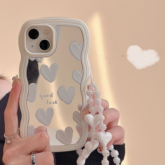 Nova-Drop Creative Wavey Heart Phone Case FOR SAMSUNG