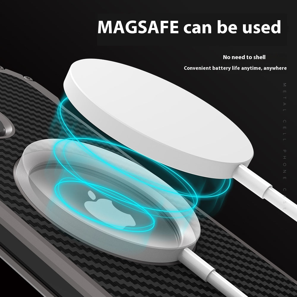 Nova-Drop Magnetic Metal Breathable Phone Case