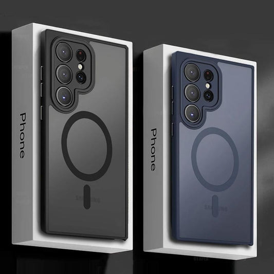 Nova-Drop Samsung Magnetic Suction Matte Phone Case