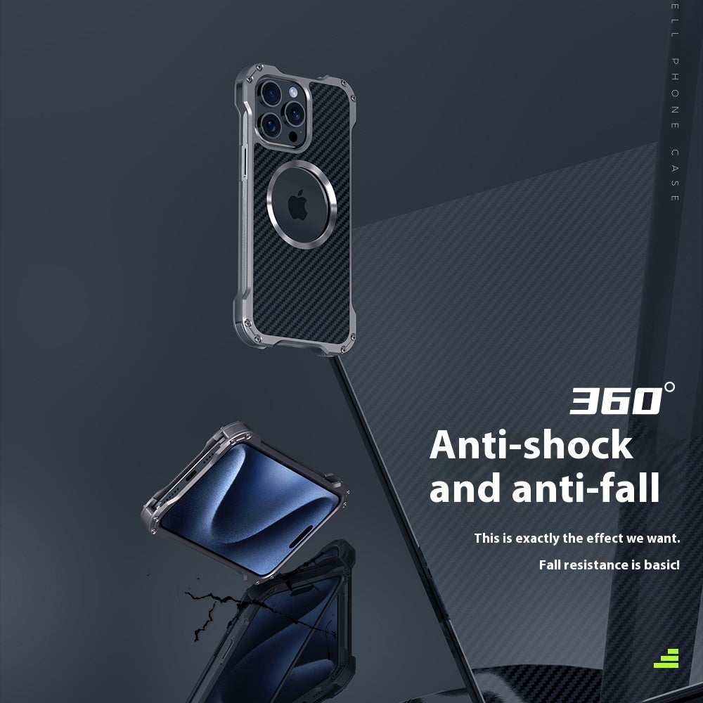 Nova-Drop Magnetic Metal Breathable Phone Case