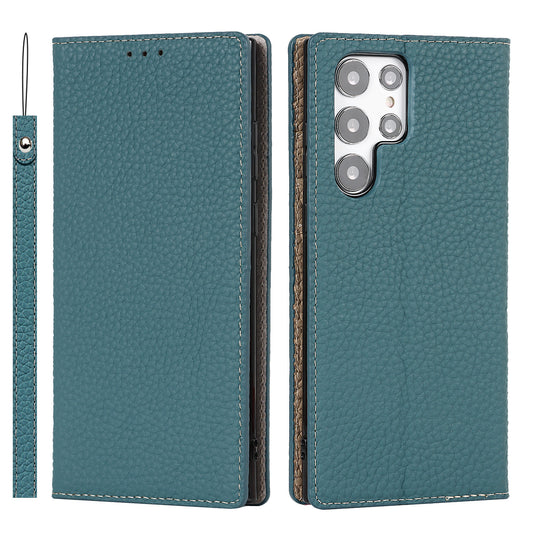 Nova-Drop Samsung Litchi Leather Phone Case