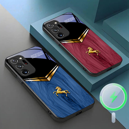 Nova-Drop Luxe Stylish Magnetic Bare Metal-feel Phone Case for S21,S22,S23,S24&S25 Series
