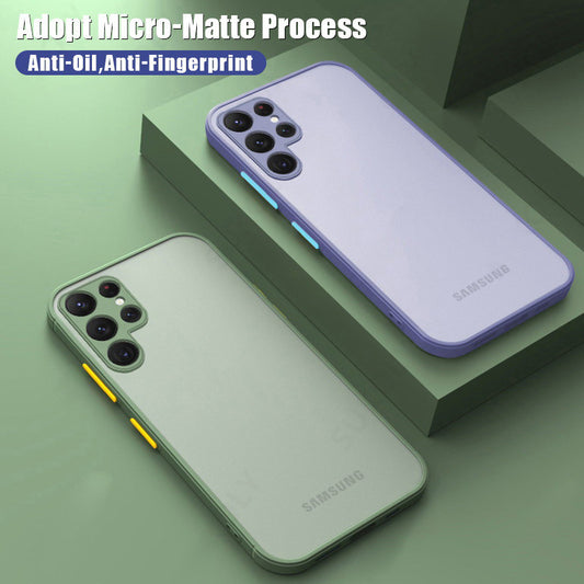Nova-Drop Frosted Transparent Protective Phone Case